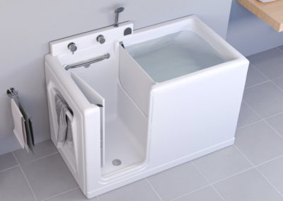Vasca con sportello 120×70 – Relax