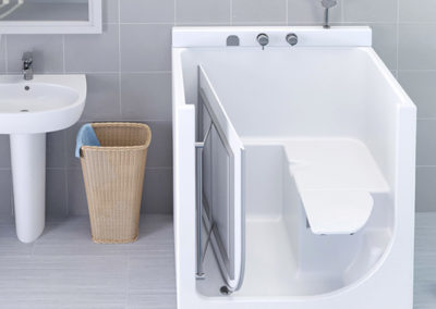 Vasca con sportello 110×70-80 – Rettangolare