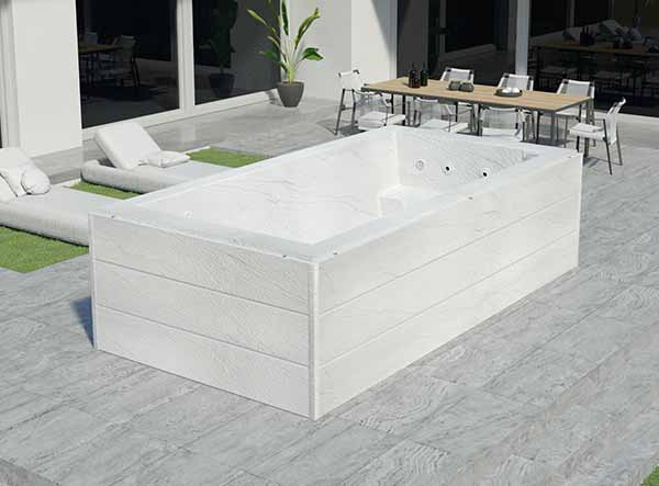 piscina fuori terra e interrata